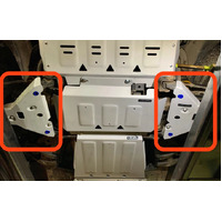 RIVAL ALUMINIUM LOWER CONTROL UNDERBODY ARMOUR TO SUIT FORD RANGER (2011-2021)
