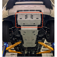 RIVAL ALUMINIUM RADIATOR UNDERBODY ARMOUR TO SUIT TRITON & PAJERO SPORT (2015-ON)