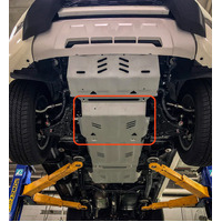 RIVAL ALUMINIUM ENGINE UNDERBODY ARMOUR TO SUIT TRITON & PAJERO SPORT (2015-ON)