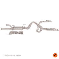 TORQIT STAINLESS 3" TWIN EXIT DPF BACK EXHAUST TO SUIT 4.5L V8 TD TOYOTA LAND CRUISER 200 SERIES (10/2015-ON)