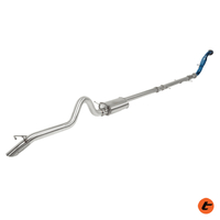 TORQIT STAINLESS 3" TURBO BACK EXHAUST (RESONATOR) TO SUIT 3.2L TCDI FORD RANGER & BT-50 (10/2011-07/2016)