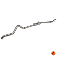 TORQIT STAINLESS 3" DPF BACK EXHAUST TO SUIT 2.0L TDI BI-TURBO VOLKSWAGEN AMAROK (02/2011-ON)