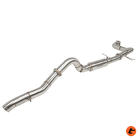 TORQIT STAINLESS 3.5" DPF BACK EXHAUST TO SUIT 3.0L TDI V6 VOLKSWAGEN AMAROK (09/2016-ON)