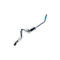 TORQIT STAINLESS 3" TURBO BACK EXHAUST (MUFFLER) TO SUIT 3.0L TDI ISUZU D-MAX (06/2012-01/2017)