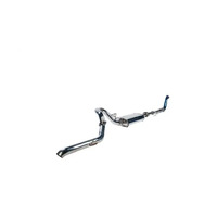 TORQIT STAINLESS 3" TURBO BACK EXHAUST (RESONATOR) TO SUIT 3.0L TD D4D TOYOTA PRADO 120 SERIES (11/2007-10/2009)