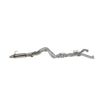 TORQIT STAINLESS TWIN 3" TO SINGLE 4" DPF BACK EXHAUST TO SUIT 4.5L V8 TD TOYOTA LAND CRUISER 200 SERIES (10/2015-ON)