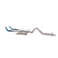 TORQIT STAINLESS TWIN 3" TO SINGLE 4" TURBO BACK EXHAUST (MUFFLER) TO SUIT 4.5L V8 TD TOYOTA LAND CRUISER 200 SERIES (11/2007-09/2015)