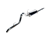 TORQIT STAINLESS 3" TURBO BACK EXHAUST (RESONATOR) TO SUIT 2.8L TDI HOLDEN RG COLORADO (06/2012-08/2016)