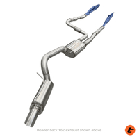 TORQIT TWIN 3" TO SINGLE 3" STAINLESS CAT BACK EXHAUST (RESONATOR) TO SUIT 5.6L NISSAN Y62 PATROL (2013-ON)