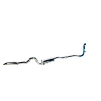 TORQIT STAINLESS 3" TURBO BACK EXHAUST (RESONATOR) TO SUIT 3.0L NISSAN GU PATROL (04/2000-03/2007)