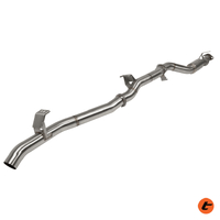 TORQIT STAINLESS 3.5" DPF BACK EXHAUST TO SUIT DUAL CAB 4.5L V8 TOYOTA LAND CRUISER 79 SERIES (08/2016-ON)