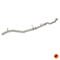TORQIT STAINLESS 3" DPF BACK EXHAUST TO SUIT SINGLE CAB 4.5L V8 TOYOTA LAND CRUISER 79 SERIES (08/2016-ON)