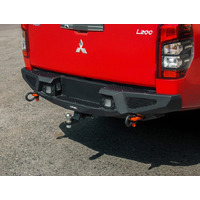 RIVAL ALLOY REAR BUMPER TO SUIT MITSUBISHI MR TRITON (2019-ON)