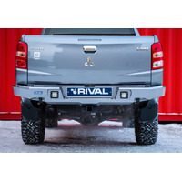 RIVAL ALLOY REAR BUMPER TO SUIT MITSUBISHI MQ TRITON (2015-2018)