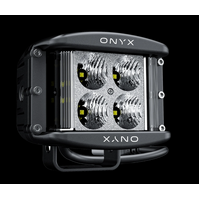 ONYX XEN-W1B 2" LED Side Shooter Work Lights - Flood Beam (Pair)