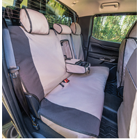 MSA 4X4 REAR BENCH SEAT COVERS TO SUIT DUAL CAB FORD RANGER & RAPTOR (06/2022-ON)
