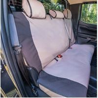 MSA 4X4 REAR BENCH SEAT COVERS TO SUIT DUAL CAB XLS FORD RANGER (06/2022-ON)