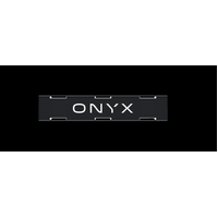 ONYX Black Lens Cover W/Logo To Suit 12" Single Row Light Bar