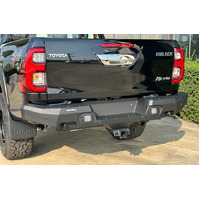 RIVAL ALLOY REAR BAR TO SUIT TOYOTA HILUX (2011-ON)