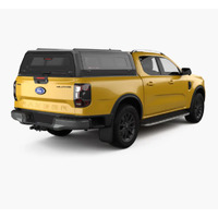 RHINOMAN XTREME CANOPY (BLACK) TO SUIT DUAL CAB FORD RANGER (2011-07/2022) & BT-50 (2011-2020)