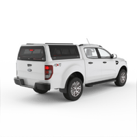 RHINOMAN XTREME CANOPY (WHITE) TO SUIT DUAL CAB FORD RANGER (2011-07/2022) & BT-50 (2011-2020)