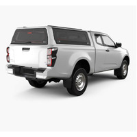 RHINOMAN XTREME CANOPY (BLACK) TO SUIT SPACE CAB ISUZU D-MAX (2021-ON)