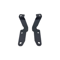 GMF 4X4 LED LIGHT BONNET MOUNT BRACKETS (PAIR) TO SUIT FORD RANGER & RAPTOR (2011-2022)