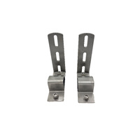 GMF 4X4 ROOF RAIL AWNING BRACKETS (PAIR) TO SUIT TOYOTA LAND CRUISER 200 SERIES (2016-ON)