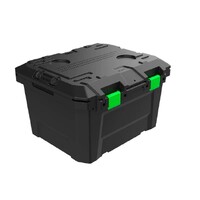 TRED GT 65L STORAGE BOX (BLACK & GREEN)