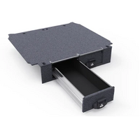 4WD INTERIORS 950 TWIN DRAWERS W/FIXED FLOOR TO SUIT FORD EVEREST (10/2022-ON)