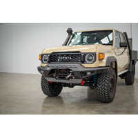 OFFROAD ANIMAL PREDATOR BULL BAR TO SUIT DUAL CAB FACELIFT 70 SERIES TOYOTA LAND CRUISER (2024-ON)