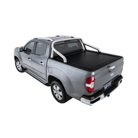 HSP ROLL R COVER SERIES 3.5 TO SUIT DUAL CAB LDV T60 W/ OE CHROME A-FRAME SPORTS BAR (2018-ON)