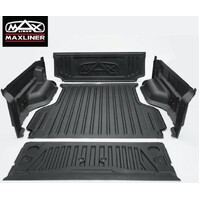 MAXLINER 5-PIECE UNDER RAIL TUB LINER TO SUIT MITSUBISHI MV TRITON (2024-ON)