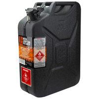 ROUGH COUNTRY METAL JERRY CAN 20L MATTE BLACK
