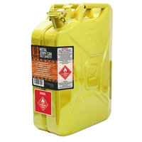 ROUGH COUNTRY 20L METAL JERRY CAN YELLOW