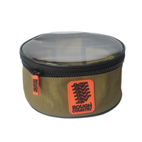 ROUGH COUNTRY CANVAS CLEAR TOP ROUND BAG SMALL 20X9CM