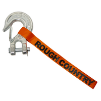 ROUGH COUNTRY 3/8" WINCH CLEVIS HOOK WITH LATCH