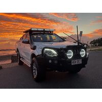 ONYX 9" LED DRIVING LIGHT WITH DUAL COLOUR (CLEAR/AMBER) DRL