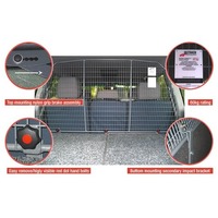 4WD INTERIORS HALF CARGO BARRIER TO SUIT TOYOTA PRADO 90 SERIES 1996-2002