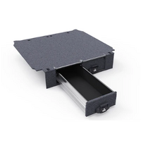 4WD INTERIORS 1720 TWIN DRAWERS W/FIXED FLOOR TO SUIT SINGLE & EXTRA CAB HOLDEN RODEO/COLORADO (12/2002-07/2012)