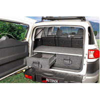 4WD INTERIORS 950 SERIES ROLLER DRAWERS TO SUIT TOYOTA FJ CRUISER WAGON