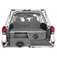 4WD INTERIORS 950 SERIES ROLLER DRAWERS TO SUIT TOYOTA PRADO 90 SERIES WAGON 1996-08/2002