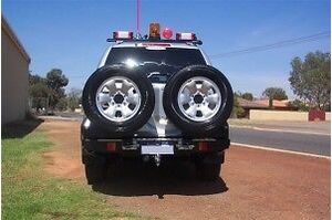 OUTBACK DUAL WHEEL CARRIER TO SUIT TOYOTA PRADO 120 GLX 2004-2009