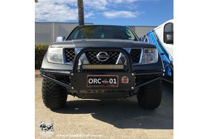 XROX COMP SINGLE LOOP BULL BAR TO SUIT NAVARA D40 STX & STX550 / PATHFINDER R51 (MAY 2010 ON - SPAIN)