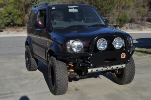 XROX BULLBAR TO SUIT SUZUKI JIMNY SIERRA 1998-09/2012 NO BONNET SCOOP
