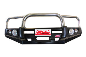 MCC 'FALCON STAINLESS 3 LOOP' BULL BAR TO SUIT NISSAN PATROL GU98Y61 1998-2004