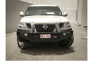 MCC 'FALCON STAINLESS 3 LOOP' BULL BAR - NISSAN PATROL GU12 Y62 (ST-L, Ti) 2015