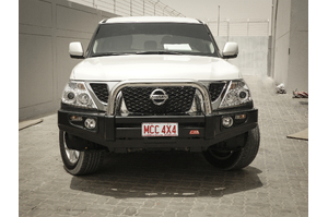 MCC 'FALCON STAINLESS 3 LOOP' BULL BAR - NISSAN PATROL GU12 Y62 (ST-L, Ti)  2015