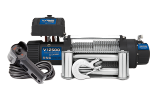 V12500 VRS WINCH WITH STEEL CABLE - AUSTRALIAN DESIGN - 12500 LB (5670KGS) SINGLE LINE