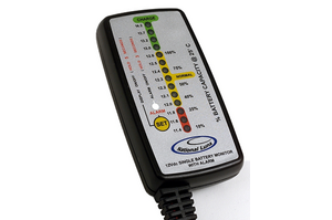 NATIONAL LUNA SINGLE BATTERY MONITOR WITH ALARM